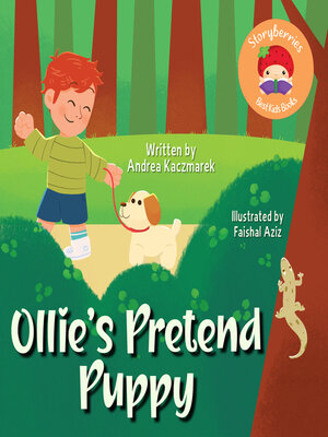 cover image of Ollie's Pretend Puppy